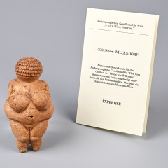 : Replik der Venus von Willendorf ©  NHM Wien, C. Potter 