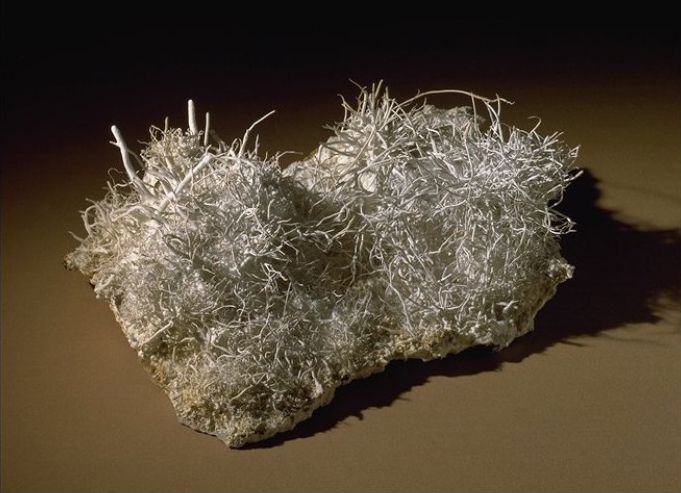 Aragonite ("Iron Flower") - Erzberg near Eisenerz, Styria. Size of specimen: 40 x 32 cm, cat. no. A.a. 7339.